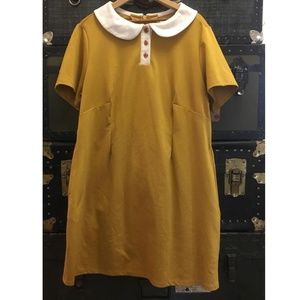 Modcloth Fervour Peter Pan Collar Darling Dress